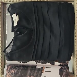 Elegant Black Women's Top